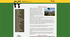 Desktop Screenshot of golfito.info